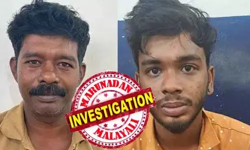 ആലക്കോട്ടെ കൂട്ടുകാരന്‍ യുവതിയുടെ വീട്ടില്‍ എത്തുന്നത്‌   മനസ്സിലാക്കി തന്ത്രമൊരുക്കി; ഒളിച്ചിരുന്ന് വിവാഹിതയായ യുവതിയും മറ്റൊരാളുമായുള്ള സ്വകാര്യ രംഗങ്ങള്‍ ചിത്രീകരിച്ചു; പിന്നെ ഭീഷണിപ്പെടുത്തി പണം വാങ്ങി; വഴങ്ങണമെന്ന് ആവശ്യപ്പെട്ട ലത്തീഫും; 21കാരന്‍ കുഞ്ഞാപ്പിയും 48കാരന്‍ കൂട്ടുകാരനും അകത്ത്; കുടിയാന്മലയില്‍ ബ്ലാക് മെയില്‍ പൊളിഞ്ഞു