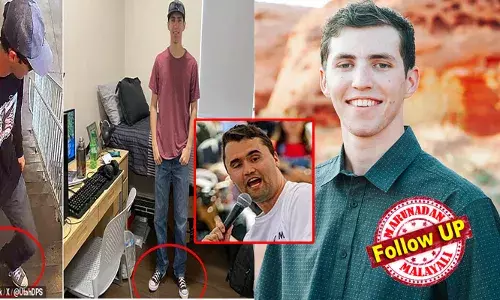 സ്‌കൂളിലെ സമര്‍ത്ഥനായ വിദ്യാര്‍ത്ഥി കോളേജിലെ ആദ്യ സെമസ്റ്ററില്‍ തന്നെ പുറത്തുചാടി; പിന്നാലെ അമേരിക്ക കേട്ടത് ഞെട്ടിക്കുന്ന കൊലപാതക വാര്‍ത്തയും; മധ്യവര്‍ഗ്ഗ കുടുംബാംഗമായ ടൈലര്‍ ഫാസിസ്റ്റ് വിരുദ്ധനായത് ഡിഗ്രി കാലയളവിലോ? 22 കാരന്‍ ടൈലര്‍ റോബിന്‍സണ്‍ ട്രംപിന്റെ വിശ്വസ്തന്‍ ചാര്‍ലി കിര്‍ക്കിന്റെ കൊലയാളി ആയത് ഇങ്ങനെ