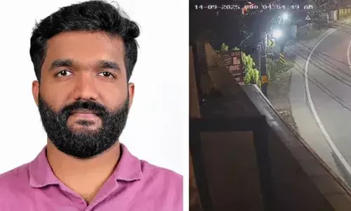 ബൈക്ക് നിയന്ത്രണം തെറ്റി കെട്ടിടത്തില്‍ ഇടിച്ചുണ്ടായ അപകടം; യുവാവിന് ദാരുണാന്ത്യം; സംഭവം പുലര്‍ച്ചെ ഈരാറ്റുപേട്ട-തൊടുപുഴ റോഡില്‍