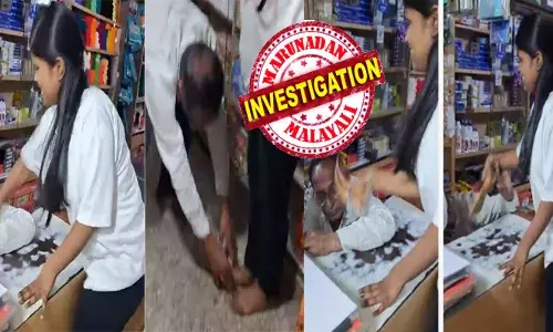 ഒരു കൈയ്യബദ്ധം..നാറ്റിക്കരുത്..എന്ത് വേണമെങ്കിലും ഞാൻ ചെയ്യാം..!!; യുവതിയുടെ കാൽ പിടിച്ച് അപേക്ഷിക്കുന്ന ഒരാൾ; നിർത്താതെ തലയിലും മുഖത്തും ചെരുപ്പടി അഭിഷേകം; ഒടുവിൽ സത്യാവസ്ഥ അറിഞ്ഞപ്പോൾ സംഭവിച്ചത്