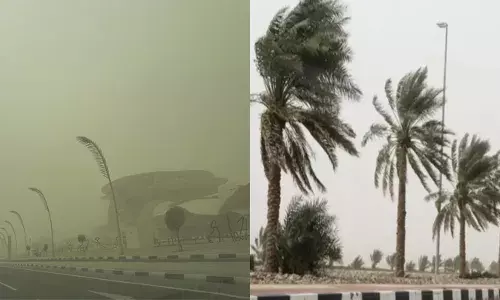 ഖത്തറിലെ കാലാവസ്ഥയിൽ മാറ്റം; രണ്ട് ദിവസം ശക്തമായ മഴയ്ക്ക് സാധ്യത; പൊടി കാറ്റ് വീശുമെന്നും മുന്നറിയിപ്പ്; പുറത്തിറങ്ങുമ്പോൾ സൂക്ഷിക്കണം ഖത്തറിലെ കാലാവസ്ഥയിൽ മാറ്റം; രണ്ട് ദിവസം ശക്തമായ മഴയ്ക്ക് സാധ്യത; പൊടി കാറ്റ് വീശുമെന്നും മുന്നറിയിപ്പ്; പുറത്തിറങ്ങുമ്പോൾ സൂക്ഷിക്കണം