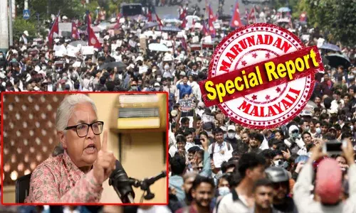 പ്രതിഷേധക്കാരുമായി കൂടിയാലോചിക്കാതെ പുതിയ മന്ത്രിമാരെ നിയമിച്ചതിൽ അതൃപ്തി; കൊല്ലപ്പെട്ടവരുടെ പേരിൽ സുശീല കർക്കി രാഷ്ട്രീയം കളിക്കുന്നുവെന്ന് ആരോപണം; രാജി ആവശ്യപ്പെട്ട് പ്രധാനമന്ത്രിയുടെ വസതിക്കു മുന്നിൽ പ്രതിഷേധം; നേപ്പാളിൽ ഒരു വിഭാഗം ജെൻ സീ വീണ്ടും തെരുവിൽ