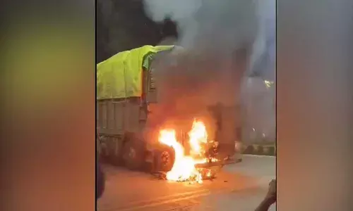 അമിതവേഗത്തില്‍ എത്തിയ ട്രക്ക് ആള്‍ക്കൂട്ടത്തിലേക്ക് ഇടിച്ചു കയറി അപകടം;  മൂന്ന് മരണം: ആറുപേര്‍ക്ക് പരിക്ക്