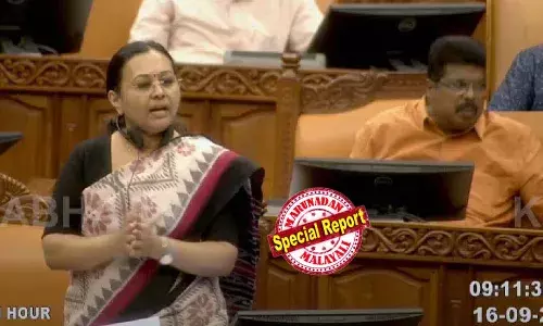 കുഞ്ഞുങ്ങളെ ഇല്ലാതാക്കുകയല്ല, സംരക്ഷിക്കുകയാണ് ഈ സര്‍ക്കാര്‍; രാഹുല്‍ മാങ്കൂട്ടത്തിലിനെതിരെ നിയമസഭയില്‍ ഒളിയമ്പുമായി ആരോഗ്യമന്ത്രി; കയ്യടിച്ച് ഭരണപക്ഷ എംഎല്‍എമാരും; സിസ്റ്റത്തിന്റെ തകരാര്‍ മാറിയില്ലേയെന്ന് ചോദിച്ചു പ്രതിപക്ഷം; ചെലവഴിച്ച പണത്തിന്റെ കണക്ക് പറഞ്ഞ് വീണ ജോര്‍ജ്ജ്