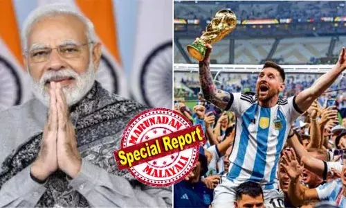 പ്രധാനമന്ത്രി നരേന്ദ്ര മോദിക്ക് പിറന്നാള്‍ സമ്മാനവുമായി ലയണല്‍ മെസ്സി; ഖത്തര്‍ ലോകകപ്പില്‍ അണിഞ്ഞ ജഴ്‌സി ഒപ്പിട്ടയച്ച് അര്‍ജന്റീന ഇതിഹാസ താരം; ഇന്ത്യയില്‍ പര്യടനത്തിന് എത്തുന്നതിന് മുമ്പ് ഇന്ത്യക്കാരെ കൈയിലെടുക്കാന്‍ മോദിക്ക് വിലമതിക്കാനാകാത്ത സമ്മാനം നല്‍കി ലയണല്‍ മെസി