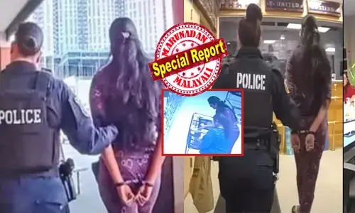 ഹെ..ഹെ ഡോണ്ട് റൺ എവേ..; ഹോൾഡ് ഓൺ ദെയർ..!!; യുഎസ് പോലീസിന്റെ ബോഡിക്യാം ദൃശ്യങ്ങളിൽ തെളിഞ്ഞത് പരിചയമുള്ള മുഖങ്ങൾ; പേടിച്ച് വിരണ്ട്‍ നോട്ടം; സൂപ്പര്‍മാര്‍ക്കറ്റില്‍ ഇന്ത്യൻ വിദ്യാര്‍ത്ഥിനികൾ കാട്ടിക്കൂട്ടിയത്; ഇവർ കാരണം ബാക്കി ഉള്ളവർക്ക് കൂടി നാണക്കേടെന്ന് വിമർശനം; സോഷ്യൽ മീഡിയയിൽ പൊരിഞ്ഞ ചർച്ച