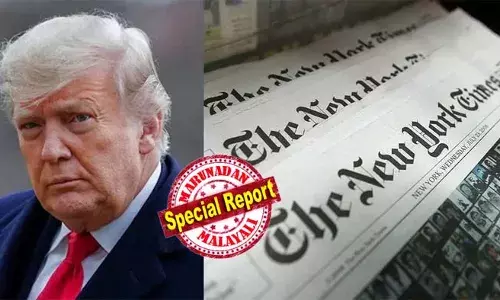 ഏറ്റവും മോശവും അധഃപതിച്ചതുമായ പത്രം, നിരന്തരം വേട്ടയാടുന്നു; ന്യൂയോര്‍ക്ക് ടൈംസിനെതിരേ 124,500 കോടിയുടെ മാനനഷ്ടക്കേസുമായി ഡൊണാള്‍ഡ് ട്രംപ്; തന്റെ കുടുംബത്തെക്കുറിച്ചും ബിസിനസുകളെക്കുറിച്ചും നിരന്തരം കള്ളപ്രചാരങ്ങള്‍ നടത്തിയെന്ന് ആരോപണം
