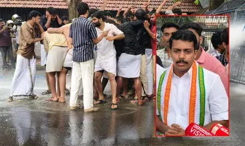 കണ്ണൂരില്‍ കെ.എസ്.യു ഡിഐജി ഓഫീസ് മാര്‍ച്ചില്‍ വ്യാപക സംഘര്‍ഷം; പോലീസും പ്രവര്‍ത്തകരും തമ്മില്‍ കയ്യാങ്കളിയും വാക്കേറ്റവും ഉന്തുംതള്ളും; അഞ്ച് തവണ ജലപീരങ്കി പ്രയോഗിച്ചു