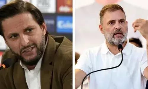 സോറോസ് മുതല്‍ ഷാഹിദ് വരെ..; ഇന്ത്യയെ വെറുക്കുന്നവരെല്ലാം രാഹുലിനൊപ്പം സഖ്യം ചേരുന്നു; പുതിയ ഫാന്‍ ബോയിയെ കിട്ടി;  പാക് ക്രിക്കറ്റ് താരത്തിന്റെ പരാമര്‍ശത്തില്‍ പ്രതികരിച്ച് ബിജെപി