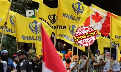 വ്യാഴാഴ്ച കാനഡയിലെ ഇന്ത്യന്‍ നയതന്ത്ര കാര്യാലയം വളയും;  നിയന്ത്രണം ഏറ്റെടുക്കും; പുതിയ ഹൈക്കമ്മിഷണര്‍ ദിനിഷ് പട്നായിക്കിന്റെ മുഖത്ത് ലക്ഷ്യചിഹ്നം പതിച്ച പോസ്റ്റര്‍ പുറത്തിറക്കി സിഖ്സ് ഫോര്‍ ജസ്റ്റിസ് ഭീകരര്‍; ഖലിസ്ഥാനി സംഘടനയുടെ ഭീഷണി ഇന്ത്യ - കാനഡ നയതന്ത്രബന്ധം പുനരാരംഭിച്ചതിനു പിന്നാലെ