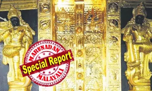 ശബരിമലയിലെ ആ സ്വര്‍ണപീഠം എവിടെ? ദ്വാരപാലക ശില്‍പങ്ങള്‍ക്കൊപ്പം പീഠം കൂടി നിര്‍മിച്ചിരുന്നതായി സ്‌പോണ്‍സര്‍; മൂന്നുപവന്‍ സ്വര്‍ണവും മറ്റു ലോഹങ്ങളും ഉപയോഗിച്ചുള്ള പീഠം നിര്‍മ്മിച്ചത് ചെന്നൈയിലെ സ്ഥാപനം; സ്വര്‍ണ പീഠത്തെ കുറിച്ച് വസ്തുത തേടാന്‍ ഒരുങ്ങി ഹൈക്കോടതിയും