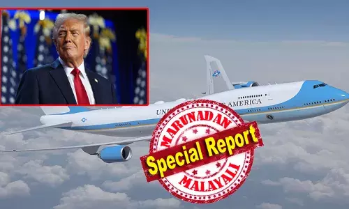 ആകാശത്ത് പറന്ന ഡൊണാൾഡ് ട്രംപിൻറെ എയർഫോഴ്സ് വണ്ണിന് സമീപത്തുകൂടി യാത്രാ വിമാനം; ശ്രദ്ധയിൽപ്പെട്ടയുടൻ ബന്ധപ്പെടാൻ ശ്രമിച്ചെങ്കിലും പ്രതികരണമില്ല; ശ്രദ്ധിക്കുക, ഐപാഡിൽ നിന്ന് കണ്ണെടുക്കൂ, 20 ഡിഗ്രി തിരിയുകയെന്ന് എയർ ട്രാഫിക് കൺട്രോളർ; ഒടുവിൽ ആശ്വാസം