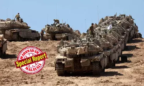 ഗാസ സിറ്റിയിലേക്ക് ഇരച്ചുകയറി ഇസ്രായേലിന്റെ പീരങ്കിപ്പട; നിമിഷ നേരം കൊണ്ട് കെട്ടിടങ്ങള്‍ തവിടുപൊടിയാക്കി വ്യോമാക്രമണങ്ങളും; ഫോണ്‍, ഇന്റര്‍നെറ്റ് സേവനങ്ങള്‍ നിലച്ചതോടെ ദുരിതം പുറംലോകം അറിയാനും സാധ്യത കുറഞ്ഞു; സിറ്റി പിടിക്കാന്‍ മാസങ്ങളെടുക്കുമെന്ന് കണക്കുകൂട്ടല്‍; എങ്ങോട്ടെന്ന് അറിയാതെ കൂട്ടപ്പലായനത്തില്‍ പലസ്തീന്‍ ജനത