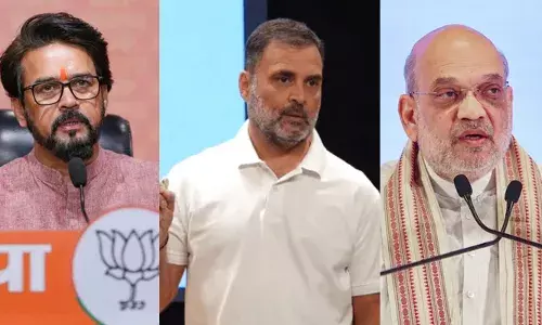 രാഹുല്‍ ഗാന്ധി യാത്ര നടത്തിയത് വോട്ട് മോഷണത്തിന് എതിരെയല്ല;  നുഴഞ്ഞു കയറ്റക്കാരെ സംരക്ഷിക്കാന്‍;  കോണ്‍ഗ്രസ് തെറ്റിദ്ധാരണ പരത്തുന്നുവെന്ന് അമിത് ഷാ;  ഹൈഡ്രജന്‍ ബോംബ് പൊട്ടിക്കുന്നതിന് പകരം പൂത്തിരി കത്തിച്ച് മടങ്ങിയെന്ന് അനുരാഗ് ഠാക്കൂര്‍