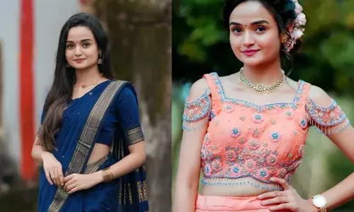 നല്ലോണം..തിന്നണംന്ന്..ചിലർ; നല്ല വണ്ണം.. വേണംന്ന്.. ചിലർ; നല്ലവണ്ണം..തന്നെയാണ്..ഞാനെന്ന്..ഞാനും; കലക്കൻ ക്യാപ്ഷൻ പോസ്റ്റുമായി മീനാക്ഷി; ഇതൊക്കെ എങ്ങനെ സാധിക്കുന്നുവെന്ന് ആരാധകർ