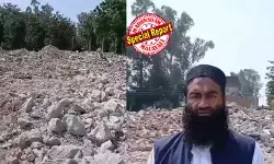 മര്കസ് തയിബയ്ക്ക് മുന്നിലാണ് നില്ക്കുന്നത്; മുജാഹിദ്ദീനുകളും, തലാബകളുമായി നിരവധി പോരാളികള്ക്ക് ജന്മം കൊടുത്ത കേന്ദ്രമാണിത്; ആക്രമണത്തില് തകര്ന്നു പോയി; ഇത് വീണ്ടും പണിയും, പഴയതിനെക്കാള് വലുതാക്കും; ഓപ്പറേഷന് സിന്ദൂറില് തകര്ന്നടിഞ്ഞ മുരിദ്കെയിലെ ഭീകരകേന്ദ്രത്തിന്റെ അവശിഷ്ടങ്ങള്ക്ക് മുന്നില്നിന്ന് ലഷ്കര് കമാന്ഡറുടെ വീഡിയോ; പാക്കിസ്ഥാന്റെ അവകാശവാദം വീണ്ടും പൊളിയുന്നു മര്കസ് തയിബയ്ക്ക് മുന്നിലാണ് നില്ക്കുന്നത്; മുജാഹിദ്ദീനുകളും, തലാബകളുമായി നിരവധി പോരാളികള്ക്ക് ജന്മം കൊടുത്ത കേന്ദ്രമാണിത്; ആക്രമണത്തില് തകര്ന്നു പോയി; ഇത് വീണ്ടും പണിയും, പഴയതിനെക്കാള് വലുതാക്കും; ഓപ്പറേഷന് സിന്ദൂറില് തകര്ന്നടിഞ്ഞ മുരിദ്കെയിലെ ഭീകരകേന്ദ്രത്തിന്റെ അവശിഷ്ടങ്ങള്ക്ക് മുന്നില്നിന്ന് ലഷ്കര് കമാന്ഡറുടെ വീഡിയോ; പാക്കിസ്ഥാന്റെ അവകാശവാദം വീണ്ടും പൊളിയുന്നു