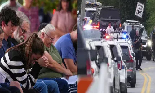 രാത്രി മുൻ കാമുകിയുടെ വീടിന് പുറത്ത് ബൈനോക്കുലറുമായി യുവാവ്; പേടിച്ചുപോയ യുവതി പോലീസിനെ അറിയിച്ചതും കേട്ടത് വെടിയൊച്ച; മൂന്ന് പേർ കൊല്ലപ്പെട്ടു