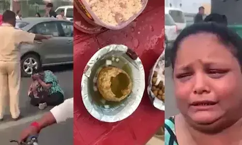 20 രൂപയ്ക്ക് ലഭിക്കേണ്ട ആറ് പാനിപൂരി, കിട്ടിയത് നാലെണ്ണം മാത്രം; റോഡിൽ കുത്തിയിരുന്ന് പ്രതിഷേധിച്ച് യുവതി; ഒടുവിൽ പോലീസ് എത്തിയപ്പോൾ സംഭവിച്ചത്