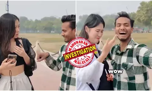 മാഡം..മൈ ഡ്രീം..പ്ലീസ് പഞ്ച് മി..; ഹഗ് മി മാഡം..യു ആർ സോ ക്യൂട്ട്..ഐ ലൗ യു..!!; കാഴ്ചകൾ എല്ലാം കണ്ട് ആസ്വദിച്ച് നിന്ന കൊറിയൻ സഞ്ചാരികൾ; പെട്ടെന്ന് ഒരാളുടെ എൻട്രിയിൽ അസ്വാസ്ഥത; എന്നെ..ഒന്ന് കെട്ടിപ്പിടിക്കൂ എന്ന് ആവേശത്തോടെ യുവാവ്; ശല്യം സഹിക്കാൻ വയ്യാതെ..യുവതി ചെയ്തത്; ദൃശ്യങ്ങൾ പുറത്ത്