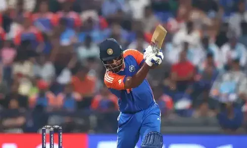 ടി20യിൽ 353 സിക്സറുകൾ; റെക്കോർഡ് കുറിച്ച് സഞ്ജു സാംസൺ; നേട്ടം ധോണിയെയും മറികടന്ന്