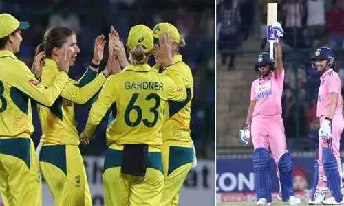 ഇന്ത്യന്‍ ഇന്നിങ്‌സില്‍ പിറന്നത് 1 സെഞ്ച്വറിയും 2 അര്‍ധസെഞ്ച്വറിയും; ഓസീസ് റണ്‍മലയ്ക്ക് മുന്നില്‍ പൊരുതി വീണ് ഇന്ത്യന്‍ വനിതകള്‍; ഇന്ത്യയുടെ പരാജയം 43 റണ്‍സിന് ; 2-1 ന് ഓസീസിന് പരമ്പര വിജയം