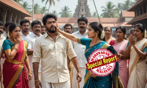 നീ കാരണം ഞങ്ങള്‍ കുറെ അനുഭവിച്ചു, ഇനി നീയും കുറച്ചു അനുഭവിക്ക്; മകന്റെ വിവാഹസംഘത്തിന് നേരെ ബോംബെറിഞ്ഞ സിപിഎമ്മുകാരനെ വിവാഹ വീട്ടിലെത്തി വധുവിന്റെ മുന്‍പില്‍ കരണത്തടിച്ചു വീട്ടമ്മയുടെ രോഷപ്രകടനം; കണ്ണൂരില്‍ ഇനിയും മുറിവുണങ്ങാതെ ബോംബെറ് രാഷ്ട്രീയത്തിന്റെ അനുരണനങ്ങള്‍