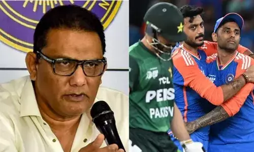 നിങ്ങൾ കളിക്കുകയാണെങ്കിൽ പൂർണഹൃദയത്തോടെ കളിക്കുക, കൈകൊടുക്കുന്നതിലെ പ്രശ്നം എന്താണെന്ന് മനസ്സിലാകുന്നില്ല; കളിക്കളത്തിൽ രാഷ്ട്രീയത്തിന് സ്ഥാനമില്ലെന്ന് മുഹമ്മദ് അസ്ഹറുദ്ദീൻ