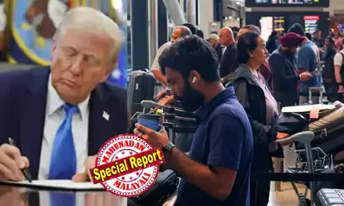 യുഎസിനു പുറത്തുള്ള ജീവനക്കാരോട് എത്രയും വേഗം മടങ്ങിയെത്തണമെന്ന് വിവിധ ഐടി കമ്പനികള്‍; അവധിക്കാല യാത്രകളും ചടങ്ങുകളും ഒഴിവാക്കി യുഎസിലേക്ക് മടങ്ങാന്‍ തിരക്ക്; അവസരം മുതലാക്കി വിമാന കമ്പനികള്‍;  ന്യൂയോര്‍ക്കിലേക്കുള്ള ടിക്കറ്റ് നിരക്ക് ഇരട്ടിയിലേറെയാക്കി;   മൈ ഫ്രണ്ട്  നല്‍കിയ പണിയില്‍ നട്ടംതിരിഞ്ഞ് പ്രവാസികള്‍