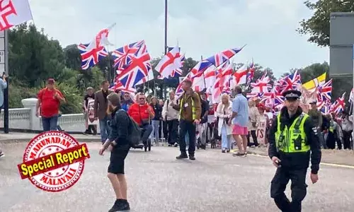 റോഥര്‍ഹാമില്‍ അവഹേളനത്തിനും അതിക്രമത്തിനും ഇരയായത് നൂറുകണക്കിന് നഴ്സുമാര്‍; ആയുധങ്ങള്‍ ഉപയോഗിച്ചുള്ള ആക്രമണങ്ങള്‍ വരെ നേരിടേണ്ടതായി വന്നെന്ന് റിപ്പോര്‍ട്ടുകള്‍; ബേണ്മത്തിലും കുടിയേറ്റ വിരുദ്ധ പ്രകടനം; എതിര്‍ത്തുകൊണ്ട് കുടിയേറ്റ അനുകൂലികളും പ്രകടനം നടത്തി