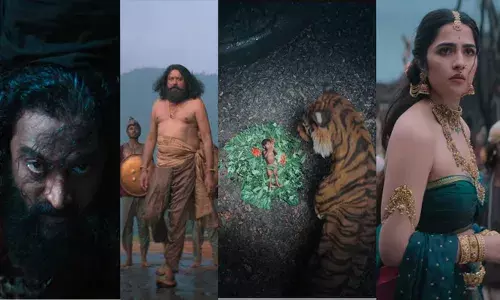 ഇവിടുന്നാ എല്ലാത്തിന്റെയും തുടക്കം; ദൃശ്യ വിസ്മയമൊരുക്കി ഋഷഭ് ഷെട്ടി; കാന്താരയുടെ ട്രെയിലർ പുറത്ത്