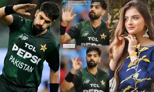 മത്സരം തോറ്റെങ്കിലും പോരാട്ടം വിജയിച്ചു! ഇന്ത്യയുടെ ബാറ്റിങിനിടെ ഗ്രൗണ്ടില്‍നിന്ന് 6 - 0 എന്നു കാണിച്ച ഹാരിസ് റൗഫിനെ പുകഴ്ത്തി ഭാര്യ മുസ്‌ന മസൂദ് മാലികിന്റെ ഇന്‍സ്റ്റ സ്റ്റോറി; പിന്‍വലിച്ചെങ്കിലും സ്‌ക്രീന്‍ ഷോട്ടുകള്‍ പ്രചരിക്കുന്നു