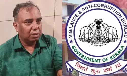 ഗുരൂവായൂരിലെ ഹോട്ടല്‍ ഉടമയില്‍ നിന്നും 5000 രൂപ കൈക്കൂലി; അസിസ്റ്റന്റ് ലേബര്‍ ഓഫീസര്‍ വിജിലന്‍സ് പിടിയില്‍