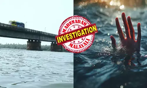 ശാന്തമായി ഒഴുകിയ പുഴയിൽ അസാധാരണ കാഴ്ച; ആദ്യം നാട്ടുകാർ കണ്ടത് ഒരു ലഗേജ് ബാഗ്; പിന്നെ സൂക്ഷിച്ചുനോക്കിയപ്പോൾ സ്ഥലത്ത് പോലീസ് അടക്കം പാഞ്ഞെത്തി; തലനാരിഴയ്ക്ക് ആഴങ്ങളിൽ പോകാതെ രക്ഷപ്പെട്ട് ജീവൻ; എന്തിന് എടുത്തുചാടിയെന്നതിൽ ദുരൂഹത തുടരുന്നു