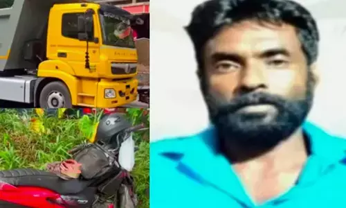 പാഞ്ഞെത്തിയ ടിപ്പർ ബൈക്കിനെ മറികടക്കാൻ ശ്രമിച്ചതും അപകടം; വെമ്പായത്ത് ബൈക്ക് യാത്രികന് ദാരുണാന്ത്യം; ഭാര്യയുടെ നില അതീവ ഗുരുതരം