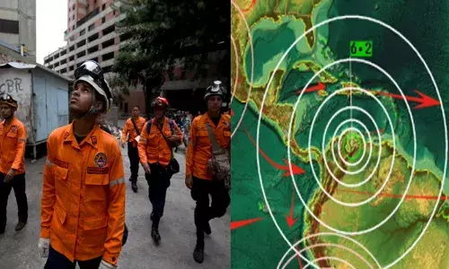 പുലര്‍ച്ചെ ചെവി മുഴങ്ങുന്ന ശബ്ദം; കെട്ടിടങ്ങൾ നിർത്താതെ കുലുങ്ങുന്നത് കണ്ട് ആളുകൾ ഇറങ്ങിയോടി; വെനസ്വേലയെ വിറപ്പിച്ച് ഭൂചലനം; റിക്ടര്‍ സ്‌കെയിൽ 6.2 തീവ്രത രേഖപ്പെടുത്തി; അതീവ ജാഗ്രത