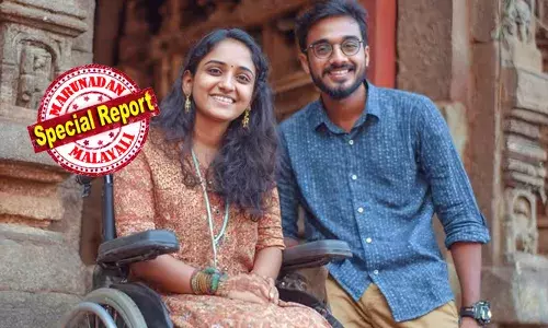 ഞാന്‍ ചേച്ചിയെ കല്യാണം കഴിച്ചോട്ടെ? വീട്ടില്‍ ജോലിക്ക് നിന്ന സ്ത്രീയുടെ മകള്‍, ജാതിയില്‍ താഴ്ന്നവള്‍; എന്റെ ജീവന്‍ രക്ഷിക്കാന്‍ തന്റെ കാലുകള്‍ നഷ്ടപ്പെടുത്തിയ അശ്വതി ചേച്ചിയെ ഞാന്‍ എന്റെ ജീവിതത്തിലേക്ക് കൂട്ടുകയാണ്;  കഥയാണോ എന്ന് അറിയില്ല,  റിയല്‍ ആണേല്‍ നീ ഒരു ഹീറോ എന്ന് കമന്റ്;  സാമൂഹ്യ മാധ്യമത്തില്‍ പ്രചരിച്ചത് നുണക്കഥ