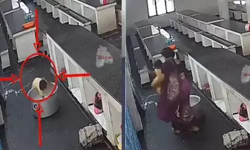 സ്‌കൂളില്‍ കളിച്ചുകൊണ്ടിരിക്കേ തിളച്ച പാല്‍നിറച്ച ചെമ്പില്‍ വീണു;  സ്‌കൂളിലെ ജീവനക്കാരിയുടെ മകളായ ഒന്നര വയസുകാരിക്ക് ദാരുണാന്ത്യം