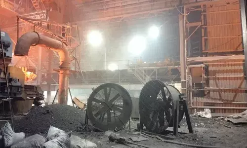 റായ്പുരിലെ സ്വകാര്യ സ്റ്റീല്‍ പ്ലാന്റിന്റെ മേല്‍ക്കൂര തകര്‍ന്നുവീണ് അപകടം; ആറ് തൊഴിലാളികള്‍ മരിച്ചു