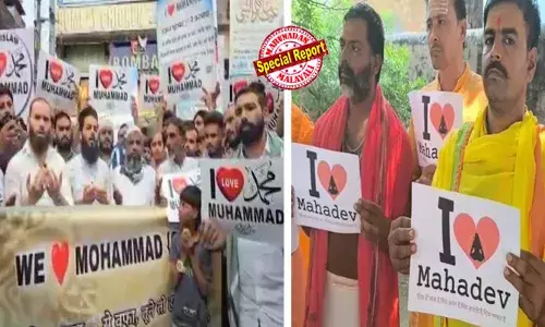 ഉത്തരേന്ത്യയെ സംഘര്‍ഷഭരിതമാക്കി ഐ ലവ് മുഹമ്മദ് കാമ്പയിന്‍; കാണ്‍പൂരിലും, ബറേലിയിലും, ഗാന്ധി നഗറിലും സംഘര്‍ഷം; മൗലവിമാര്‍ ഉള്‍പ്പെടെ നിരവധി പേര്‍ അറസ്റ്റില്‍; പകരമെന്നോണം ഐ ലവ് മഹാദേവ്  കാമ്പയിനും; നവരാത്രി ആഘോഷങ്ങള്‍ക്കിടെ സംഘര്‍ഷം പടരുമെന്ന് ആശങ്ക