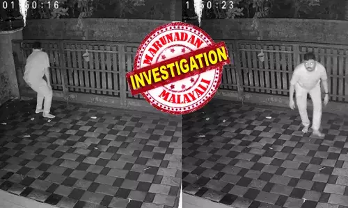 പുലർച്ചെ ഷർട്ടും പാന്റും ധരിച്ച് ചെരുപ്പിടാതെ ഒരാളുടെ മതില് ചാട്ടം; എത്തിച്ചാടി ചുറ്റും ഒന്ന് പരതി നോക്കി; ആരും കാണരുതേ..എന്ന് വിചാരിച്ച് അല്പം കുനിഞ്ഞ് പമ്മി നടത്തം; കുടുംബം തിരിച്ചെത്തിപ്പോള്‍ മുൻ വാതിലിൽ കണ്ടത്; കള്ളനെ വലയിൽ കുടുക്കാൻ കെണിവെച്ച് പോലീസ്