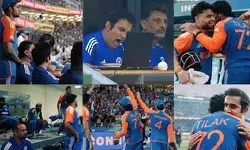 ഹാരിസ് റൗഫിന്റെ അവസാന ഓവറില് ജയിക്കാന് വേണ്ടത് പത്ത് റണ്സ്; സമ്മര്ദ്ദത്താല് ഇരിപ്പുറക്കാതെ സൂര്യകുമാര്; രണ്ടാം പന്ത് തിലക് സിക്സിന് പറത്തിയതോടെ ടേബിളില് ആഞ്ഞടിച്ച് കോച്ച് ഗൗതം ഗംഭീര്; നിശബ്ദമായി പാക്ക് ഡ്രസ്സിംഗ് റൂം; ഇന്ത്യ വിജയം ആഘോഷിച്ചത് ഇങ്ങനെ ഹാരിസ് റൗഫിന്റെ അവസാന ഓവറില് ജയിക്കാന് വേണ്ടത് പത്ത് റണ്സ്; സമ്മര്ദ്ദത്താല് ഇരിപ്പുറക്കാതെ സൂര്യകുമാര്; രണ്ടാം പന്ത് തിലക് സിക്സിന് പറത്തിയതോടെ ടേബിളില് ആഞ്ഞടിച്ച് കോച്ച് ഗൗതം ഗംഭീര്; നിശബ്ദമായി പാക്ക് ഡ്രസ്സിംഗ് റൂം; ഇന്ത്യ വിജയം ആഘോഷിച്ചത് ഇങ്ങനെ