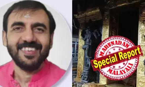 മേല്‍ശാന്തിയുടെ സഹായിയായി സന്നിധാനത്ത് എത്തി; ഇന്ന് മകരവിളക്കിന് തലേ ദിവസം ദുബായ് പാര്‍ട്ടിയുടെ വന്‍ അന്നദാനം നടത്തുന്ന സ്‌പോണ്‍സര്‍; മറവി രോഗം വെറും പച്ചക്കള്ളം; ശബരിമലയിലെ പീഠ മോഷണം കേസാകും; ഉണ്ണികൃഷ്ണന്‍ പോറ്റിയെ അറസ്റ്റു ചെയ്യാനും സാധ്യത; ഹൈക്കോടതി വടിയെടുത്താല്‍ സ്‌പോണ്‍സര്‍ തട്ടിപ്പുകളും പൊളിയും