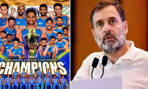 ഓപ്പറേഷന്‍ സിന്ദൂറില്‍ കോണ്‍ഗ്രസ് പാകിസ്ഥാനൊപ്പം നിന്നു; ഓപ്പറേഷന്‍ തിലകിലും പാകിസ്ഥാനൊപ്പം നില്‍ക്കുന്നു;  രാഹുല്‍ അസിം മുനീറിന്റെ ഉറ്റ തോഴന്‍; ഇന്ത്യന്‍ ടീമിനെ അഭിനന്ദിച്ചില്ലെന്ന്  ബിജെപി