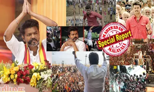 സിനിമയിൽ കാപ്പത്തിങ്ക സാമി..എന്ന് ഗ്രാമവാസികൾ അലറിക്കരയുമ്പോൾ ഓടിയെത്തുന്ന രക്ഷകൻ; വില്ലന്മാരെ നിഷ്പ്രയാസം കീഴ്‌പ്പെടുത്തി സാധാരണക്കാർക്ക് നീതി വാങ്ങിച്ചുകൊടുക്കുന്ന സ്വഭാവം; പക്ഷെ റിയൽ ലൈഫിൽ ആ നടന് സംഭവിച്ചത് മറ്റൊന്ന്; കരൂരിലെ ദുരന്തം വിജയ്‌യുടെ രാഷ്ട്രീയ ഭാവിയുടെ അന്ത്യമോ?; നേതാവിന് ഇനിയൊരു റീഎൻട്രി ഉണ്ടാകുമോ?; എൻ നെഞ്ചിൽ കൂടിയിറിക്കും ആ വിളി കാത്ത് തമിഴ് മണ്ണ്