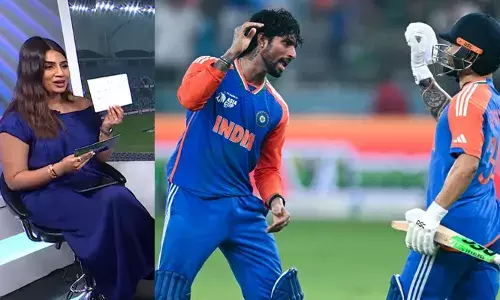 ഏഷ്യാ കപ്പ് തുടങ്ങും മുമ്പെ ഫൈനലില്‍ വിജയറണ്‍ നേടുമെന്നു പറഞ്ഞു; ടൂര്‍ണമെന്റിലെ ആദ്യ മത്സരത്തില്‍ നേരിട്ട ഏക പന്ത് ബൗണ്ടറി കടത്തി റിങ്കു വാക്കുപാലിച്ചു;  റിങ്കുവിന്റെയും തിലകിന്റെയും പ്രവചനം അച്ചട്ടായെന്ന് ബുമ്രയുടെ ഭാര്യ സഞ്ജന ഗണേശന്‍; ജ്യോതിഷത്തില്‍ ഒരു കൈ നോക്കാമെന്ന് രവി ശാസ്ത്രി