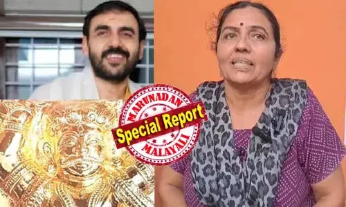 സ്വര്‍ണപീഠം വീട്ടില്‍ കൊണ്ടുവന്നത് ഉണ്ണികൃഷ്ണന്‍ പോറ്റി; അമ്പലത്തില്‍ കൊടുക്കേണ്ട ഷീല്‍ഡാണ്, സൂക്ഷിക്കണമെന്ന് പറഞ്ഞിരുന്നു; കാണാതായ പീഠമാണ് വീട്ടിലുണ്ടായിരുന്നതെന്ന് അറിയില്ലായിരുന്നുവെന്ന്; വിജിലന്‍സ് ഉദ്യോഗസ്ഥര് വീട്ടിലെത്തുമ്പോഴാണ് പീഠം ആണെന്ന് അറിയുന്നത്; വിവാദത്തിനിടെ വെളിപ്പെടുത്തി സ്‌പോണ്‍സര്‍ ഉണ്ണികൃഷ്ണന്‍ പോറ്റിയുടെ സഹോദരി