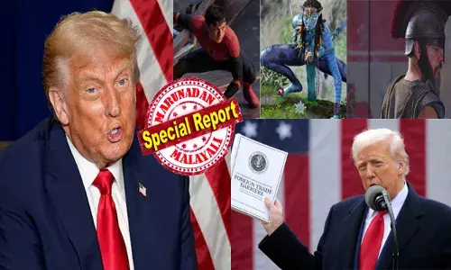 ട്രംപിന്റെ താരിഫ് യുദ്ധത്തിന് അറുതിയില്ല; ഇനിമുതൽ യുഎസിന് പുറത്ത് നിർമ്മിക്കുന്ന സിനിമകൾക്ക് 100% തീരുവ; നിർണായക പ്രഖ്യാപനം നടത്തി പ്രസിഡന്റ്; നിമിഷ നേരം കൊണ്ട് വാർണർ ബ്രദേഴ്‌സിന്റെയും നെറ്റ്ഫ്ലിക്സിന്റെയും ഓഹരികൾ നിലംപൊത്തി; സ്‌ക്രീനിൽ സ്‌പൈഡർമാൻ തെളിയാൻ കുറച്ച് പാടുപെടും എന്ന അവസ്ഥ; വൻ തിരിച്ചടിയാകുന്നത് ഹോളിവുഡിന്; ആശങ്കയിൽ തീയറ്റർ ഉടമകളും