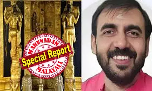 സ്വര്‍ണപ്പാളി കേസില്‍ സ്‌പോണ്‍സറുടെ ഇ-മെയിലില്‍ പരാമര്‍ശിക്കുന്ന പഴയ ദ്വാരപാലക ശില്പങ്ങളും പീഠവും സ്‌ട്രോംഗ്റൂമില്‍ കണ്ടെത്താനായില്ല; സ്വര്‍ണമടക്കം വിലപിടിപ്പുള്ള വസ്തുക്കള്‍ കണക്കും രജിസ്റ്ററുമില്ലാതെ സ്‌ട്രോംഗ് റൂമുകളില്‍ സൂക്ഷിച്ചിരിക്കുന്നത് ചാക്കില്‍കെട്ടി; ദേവസ്വം ബോര്‍ഡില്‍ എല്ലാം തോന്നുംപടി; ആ ദ്വാരപാലക ശില്‍പ്പങ്ങള്‍ ഇപ്പോള്‍ എവിടെ?