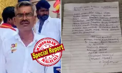 എല്ലാത്തിനും കാരണം സെന്തില്‍ ബാലാജി: കടുത്ത മാനസിക വിഷമത്തില്‍ ആത്മഹത്യാ കുറിപ്പെഴുതി വച്ച് ടിവികെ ബ്രാഞ്ച് സെക്രട്ടറി ആത്മഹത്യ ചെയ്തു; ദുരന്തത്തില്‍ അറസ്റ്റു തുടങ്ങി പോലീസ്; പിടികൂടിയത് രണ്ടു പേരെ; വിജയിയെ അറസ്റ്റു ചെയ്യാനും സാധ്യത; ടിവികെയുടെ രാഷ്ട്രീയ ഭാവി ചര്‍ച്ചകളില്‍