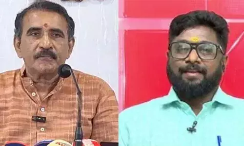 പ്രിന്റു മഹാദേവിന്റേത് നാക്കുപിഴ; ബിജെപിയെ വേട്ടയാടിയാല്‍ ചാണകം മുക്കിയ ചൂല് കൊണ്ട് അടിക്കും; നാക്ക് പിഴവിന്റെ പേരില്‍ കേസെടുക്കണമെങ്കില്‍ ആദ്യം മുഖ്യമന്ത്രി പിണറായി വിജയന്റെ പേരില്‍ കേസെടുക്കണം; ബിജെപി വക്താവിനെ പ്രതിരോധിച്ച് ബി ഗോപാലകൃഷ്ണന്‍